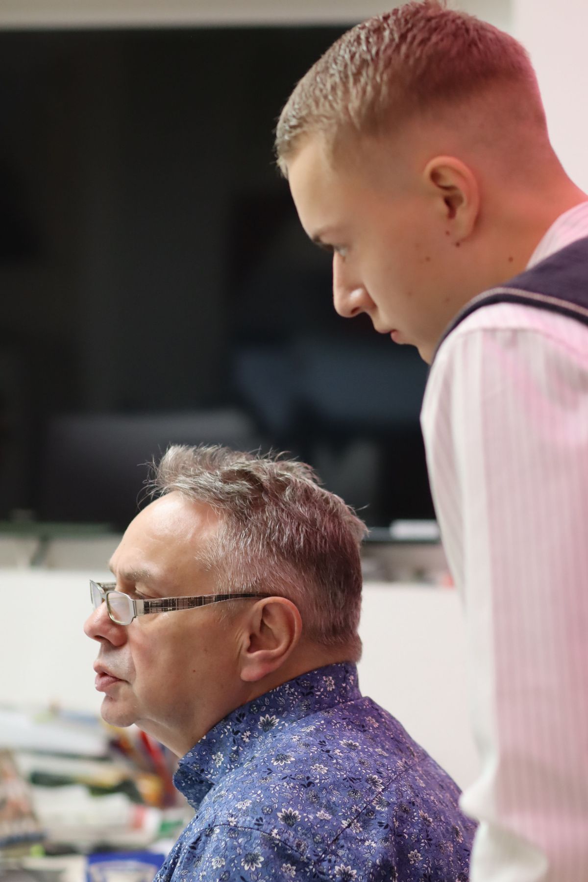 Andreas Boxheimer und Colin Stupp